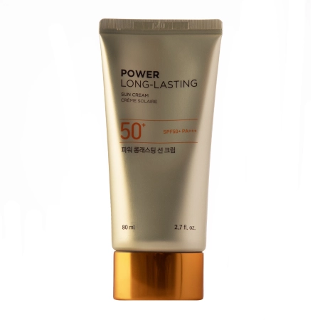 The Face Shop – Power Long – Lasting – Sun Cream SPF 50+ PA+++ – Waterproof Filter Cream – 80ml