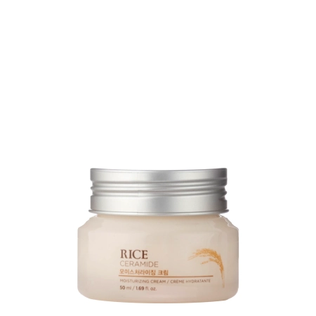 The Face Shop – Rice & Ceramide – Moisturizing Cream – Moisturizing Cream with Ceramides – 50ml