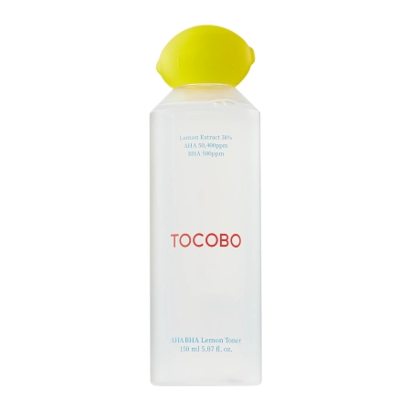 Tocobo – AHA BHA Lemon Toner – Lemon Tonic with AHA and BHA Acids – 150ml