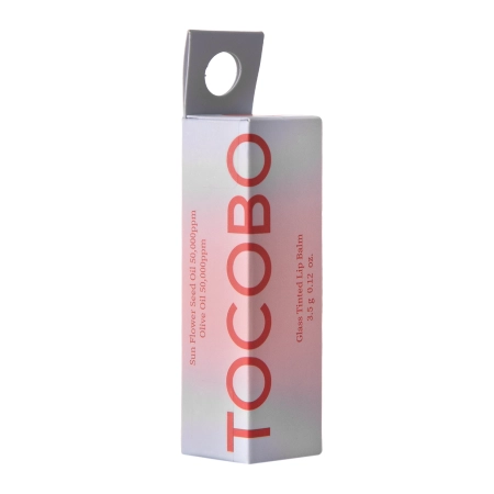 Tocobo – Glass Tinted Lip Balm – Glossy Lip Balm – 011 Flush Cherry – 3.5g