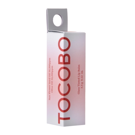 Tocobo – Glass Tinted Lip Balm – Glossy Lip Balm – 013 Tangerine Red – 3.5g