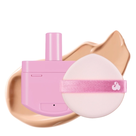 Unleashia – Don’t Touch Glass Cushion – Refill + Sponge – Cushion Primer – 23N Solid – 15g