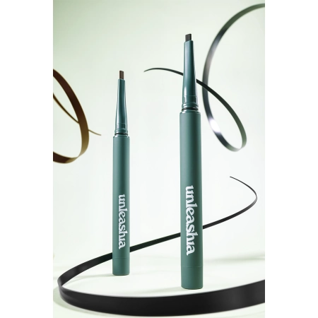 Unleashia – Easy Glide Flat Eyeliner – 02 Brown Mood – 0.15g