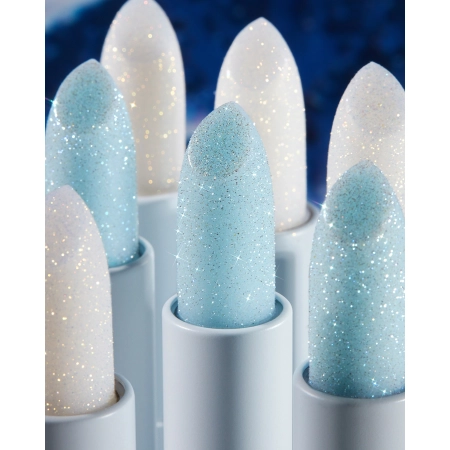 Unleashia – Glacier Vegan Lip Balm – Moisturizing Lip Balm with Glitter – No.1 Snow Frost – 3.3g