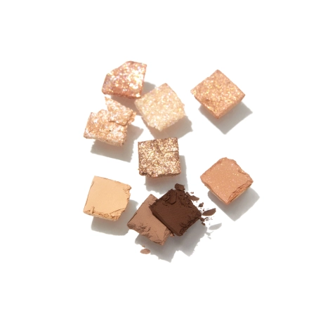 Unleashia – Glitterpedia Eye Palette – Vegan Eye Shadow Palette – 2 All of Brown – 6.6g