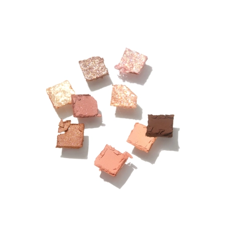 Unleashia – Glitterpedia Eye Palette – Vegan Eye Shadow Palette – 3 All of Coralpink – 6.6g