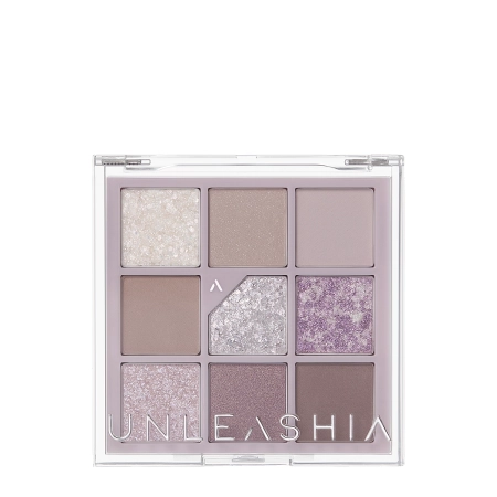 Unleashia – Glitterpedia Eye Palette – Vegan Eye Shadow Palette – 4 All of Lavender Fog – 6.6g