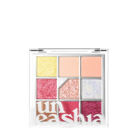 Unleashia – Glitterpedia Eye Palette – Vegan Eye Shadow Palette – 7 All of Peach Ade – 6.6g