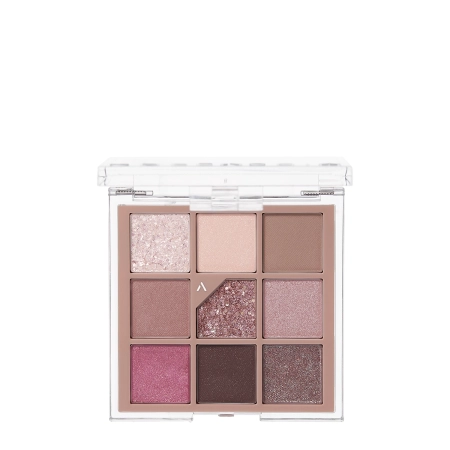 Unleashia – Glitterpedia Eye Palette – Vegan Eyeshadow Palette – 5 All of Dusty Rose – 6.6g