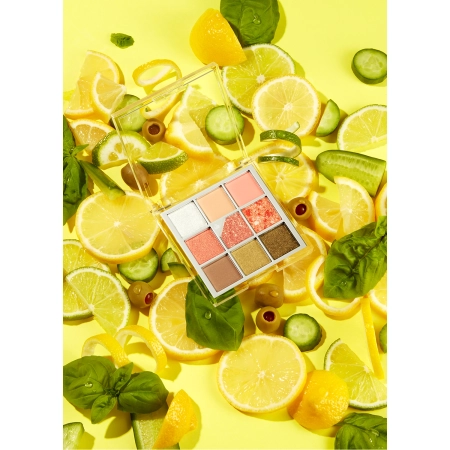 Unleashia – Glitterpedia Eye Palette – Vegan Eyeshadow Palette – 6 All of Citrus – 6.6g