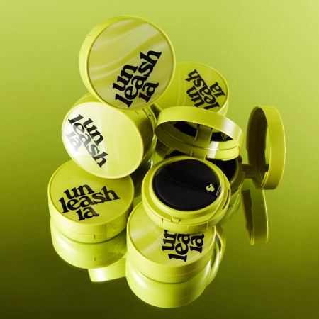 Unleashia – Healthy Green Cushion – Refill – Satin Cushion Foundation SPF30/PA++ – 21 Eburnean – 15g