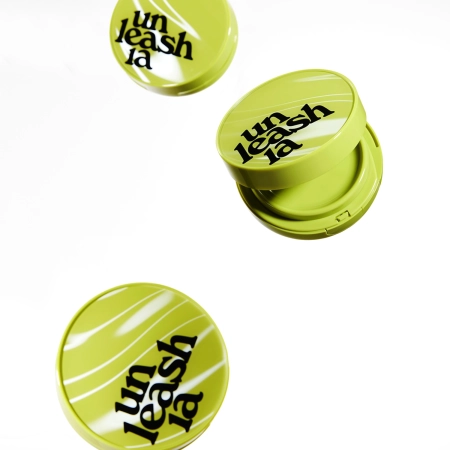 Unleashia – Healthy Green Cushion – Refill – Satin Cushion Foundation SPF30/PA++ – 21 Eburnean – 15g