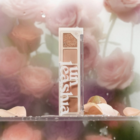 Unleashia – Mood Shower Eye Palette – Eye Shadow Palette – 2 Rose Shower – 4g