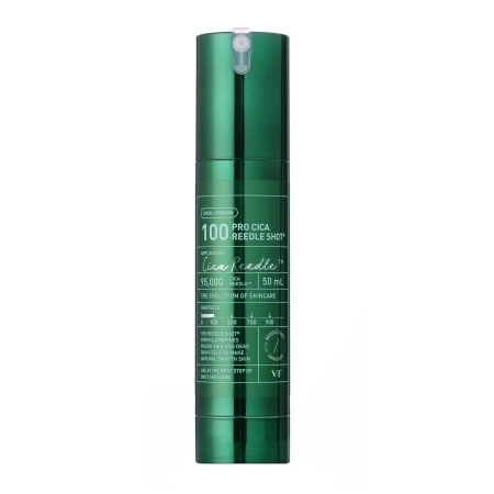 VT Cosmetics - Pro Cica Reeddle Shot 100 - Soothing Microneedle Facial Booster - 50ml