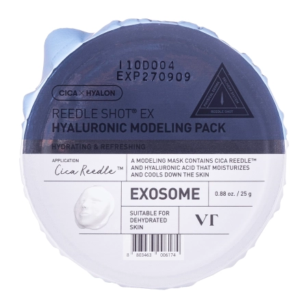 VT Cosmetics - Reedle Shot EX Hyaluronic Modelling Pack - Modelling Mask with Hyaluronic Acid and Microneedles - 25g