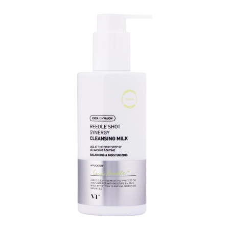 VT Cosmetics - Reedle Shot Synergy Cleansing Milk - Purifying Facial Milk - 200ml