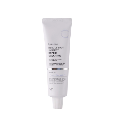 VT Cosmetics - Reedle Shot Synergy Repair Cream 100 - Regenerating Face Cream with Azulene - 50ml