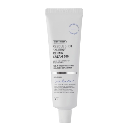 VT Cosmetics - Reedle Shot Synergy Repair Cream 700 - Regenerating Face Cream with Azulene - 50ml