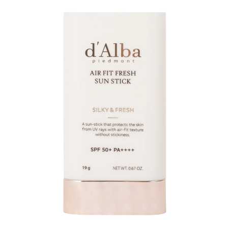 d’Alba – Air Fit Fresh Sun Stick SPF 50+ PA++++ – Sunscreen Stick – 19g
