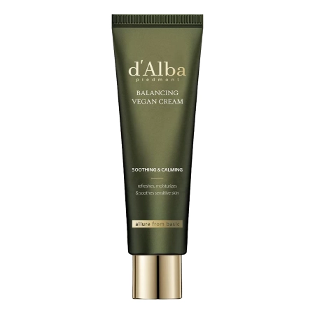 d’Alba – Mild Skin Balancing Vegan Cream – Moisturizing and Soothing Face Cream – 55ml