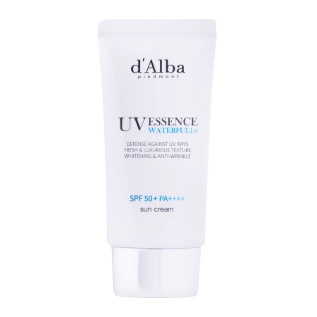 d’Alba – Waterfull Essence Sun Cream SPF 50+ PA++++ 50ml – Moisturizing Face Cream with Filter – 50ml