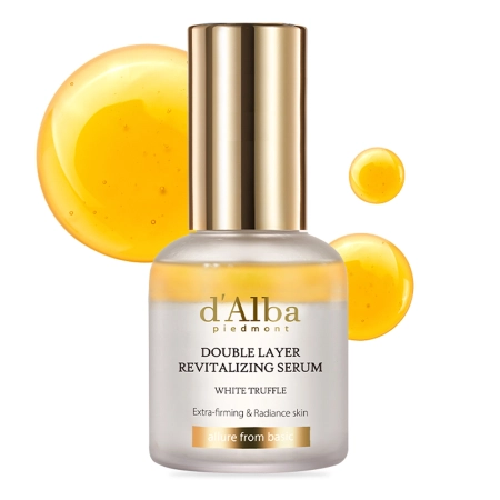 d’Alba – White Truffle Double Layer Revitalizing Serum – 30ml