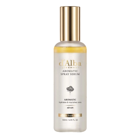 d’Alba – White Truffle First Aromatic Spray Serum – Moisturizing Face Serum in Mist – 120ml