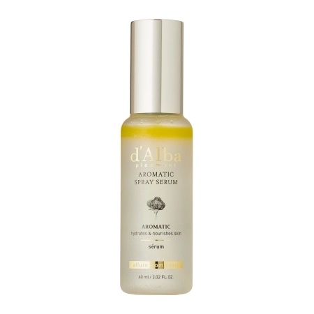 d’Alba – White Truffle First Aromatic Spray Serum – Moisturizing Face Serum in Mist – 60ml