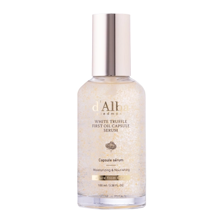 d’Alba – White Truffle First Oil Capsule Serum – Nourishing Facial Serum – 100ml