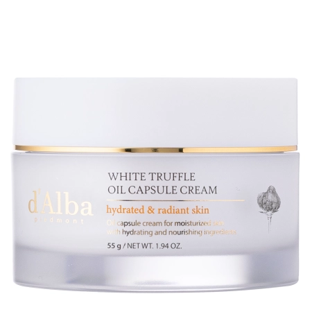 d’Alba – White Truffle Oil Capsule Cream – Nourishing Face Cream – 55g